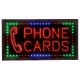 Animated LED Product Sign - Phone Cards Animated LED Product Sign - Phone Cards